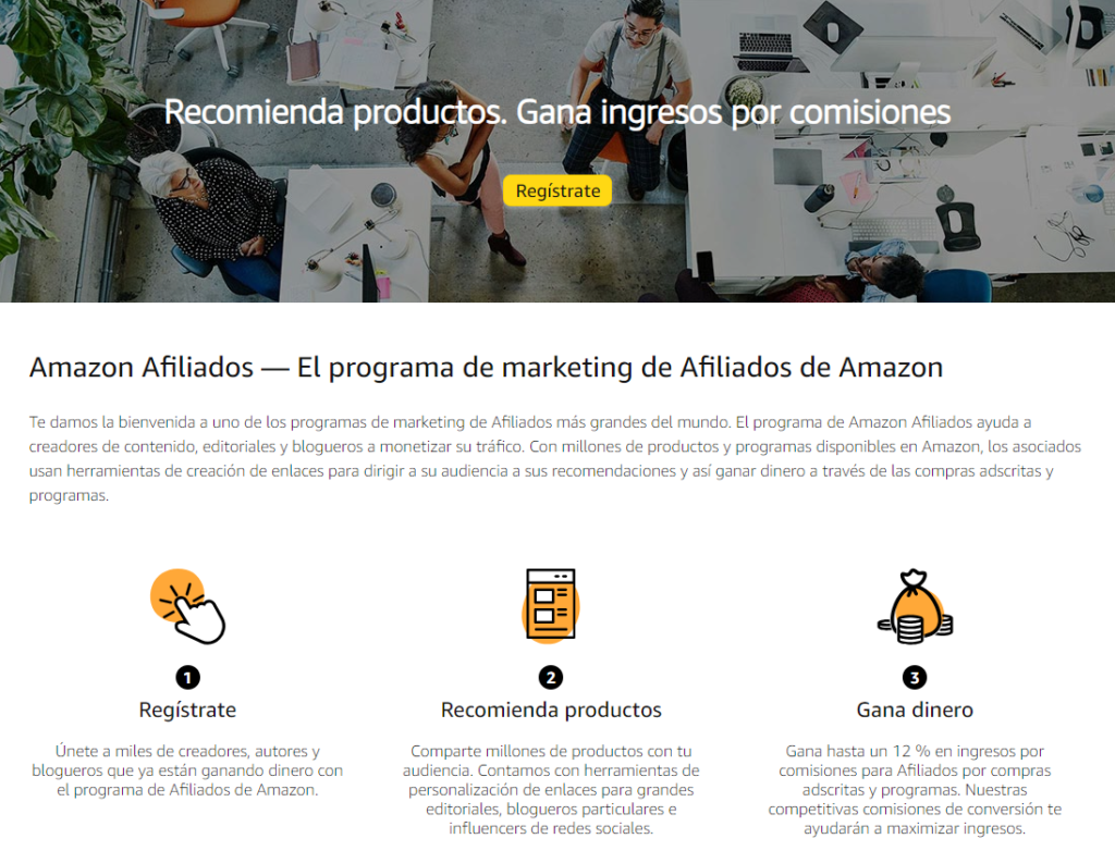 amazon afiliados alta